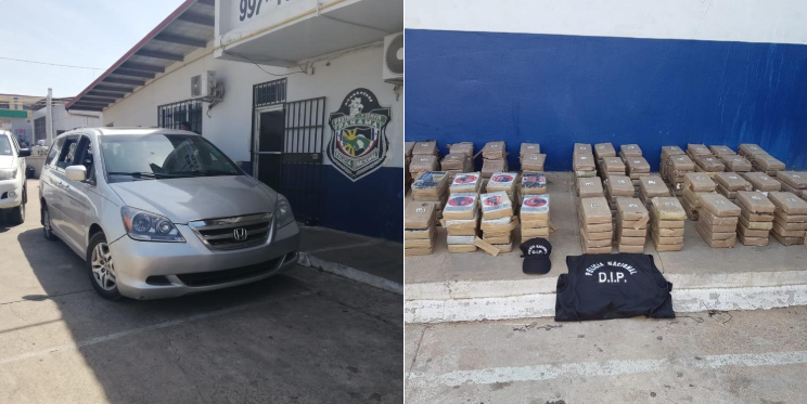 Detienen a dos personas con 238 paquetes de droga en Aguadulce
