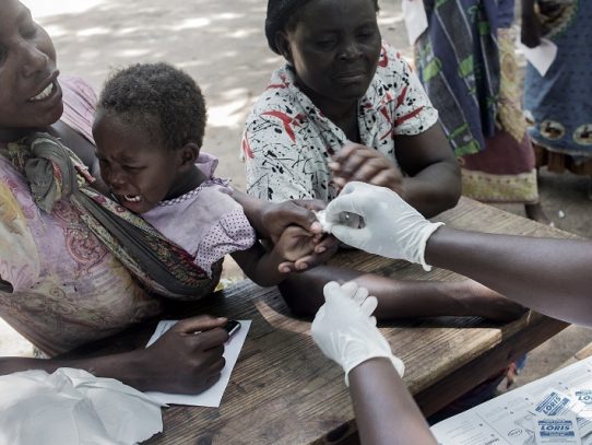 Lanzan en Malawi la primera prueba a gran escala de una vacuna contra el paludismo