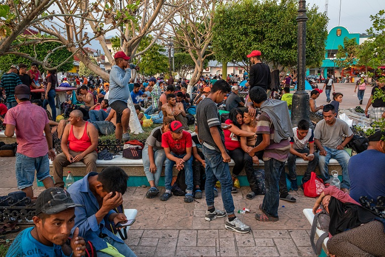 Ya no son tan bienvenidos: una ciudad mexicana culpa a AMLO por los migrantes