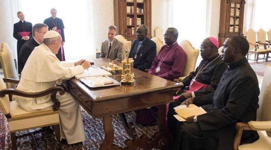 El papa aboga por el "respeto del armisticio" en Sudán del Sur