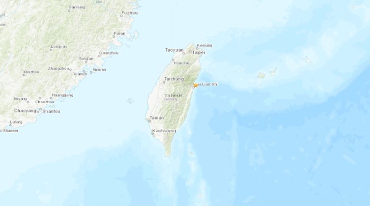 Fuerte sismo de 6,0 sacude Taiwán y se siente en edificios de Taipei