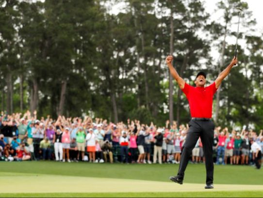 Épico triunfo de Tiger Woods en Masters de Augusta, su 15º Grand Slam