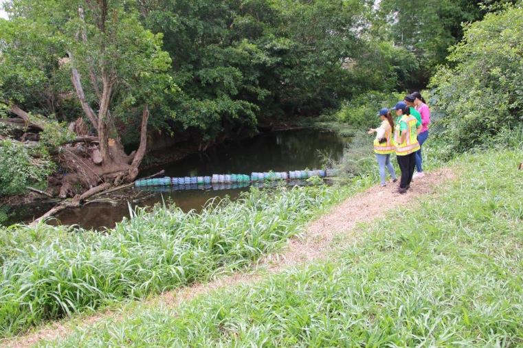 Presos de La Joyita elaboran y colocan barreras ecológicas en ríos Tocumen y Cárdenas