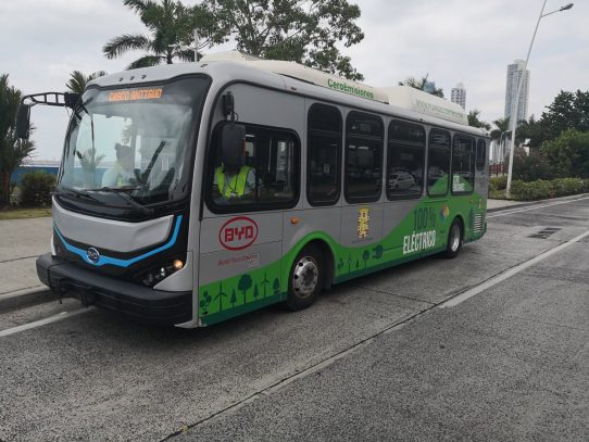 Bus eléctrico estará a prueba en las calles de Panamá