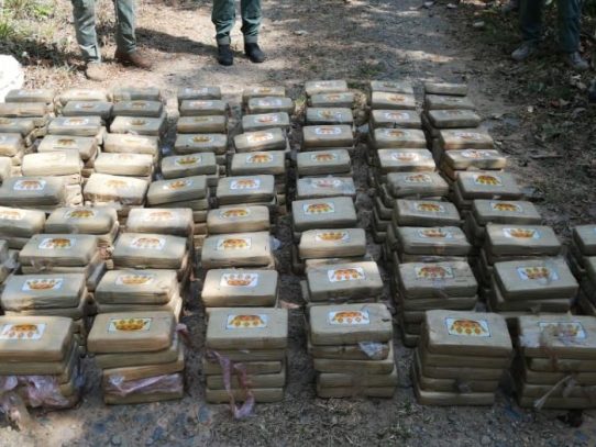 MP y PN decomisan 465 paquetes de droga en Cerro Azul