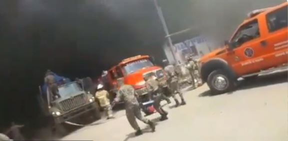 Fuego consume local comercial en Santa Fe de Darién