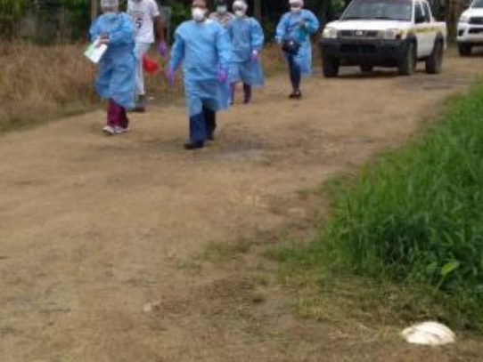 Realizan jornada de hisopados en Tortí de Chepo
