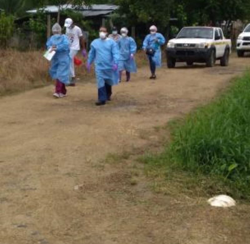 Realizan jornada de hisopados en Tortí de Chepo