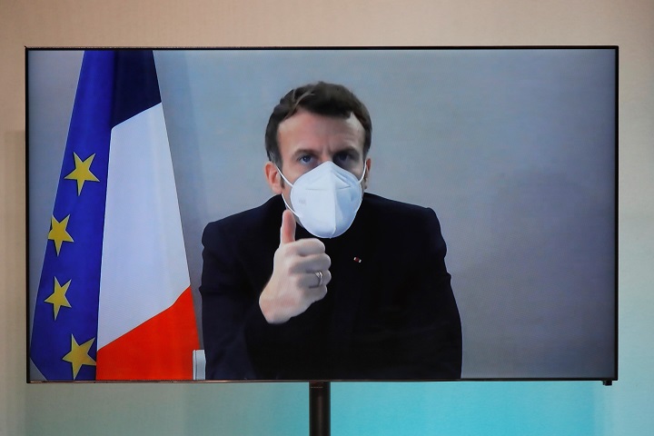 Macron pide "audacia" para que Europa se torne una "potencia"