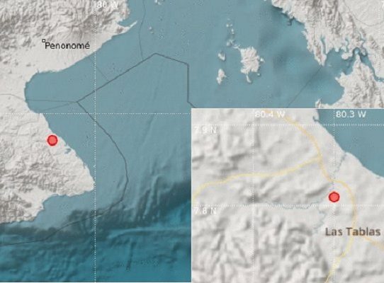 Sismo con magnitud de 3.9 sacudió Los Santos