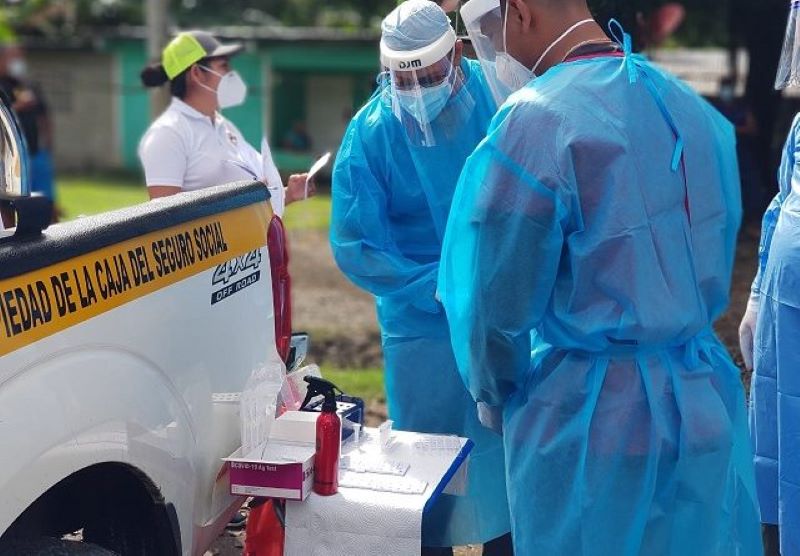 Veraguas: Realizan hisopados en comunidades de Soná