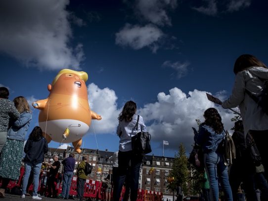 Enorme globo de "bebé Trump" será expuesto en Museo de Londres