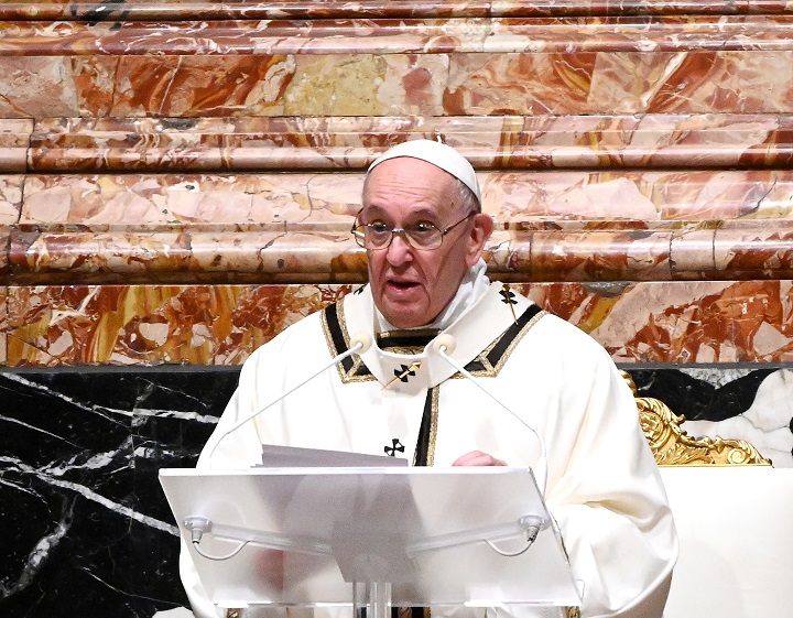 El papa insta otra vez a "negociaciones reales" sobre el conflicto en Ucrania