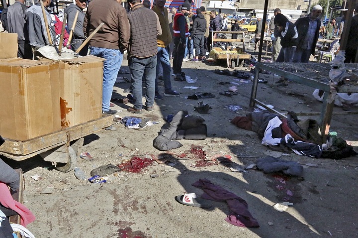 Unos 32 muertos en doble atentado suicida en el centro de Bagdad