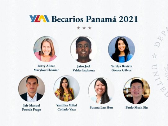 Panameños emprendedores becados por la embajada de Estados Unidos para capacitación