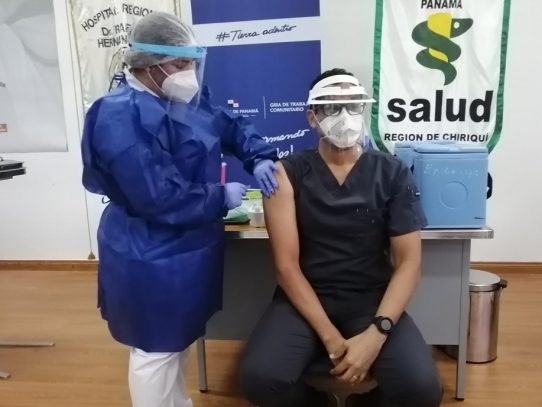 Chiriquí recibió sus primeras dosis de la vacuna Pfizer contra el Covid-19