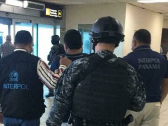 Interpol Panamá captura a un guatemalteco requerido por EE.UU.