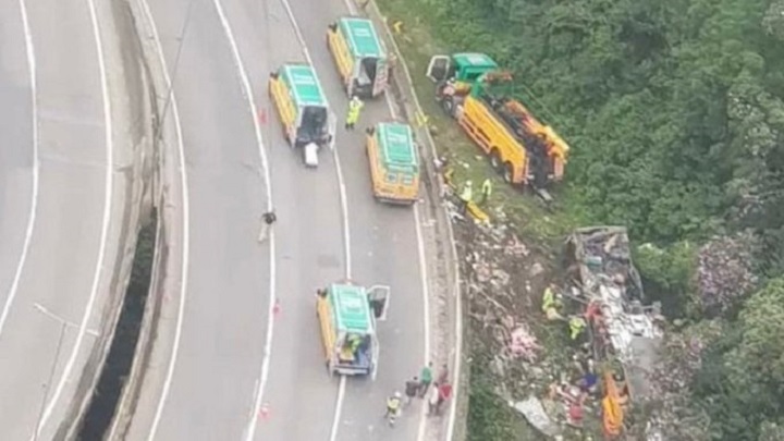Al menos 19 muertos en accidente de autobús en el sur de Brasil