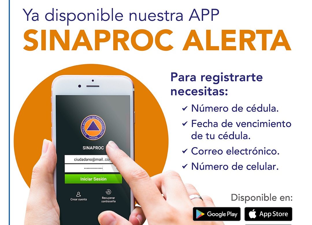 Sinaproc Alerta: nueva aplicación móvil de emergencias y geolocalización