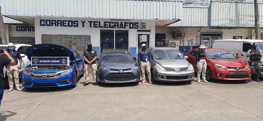Catorce detenidos y 15 autos recuperados en la operación "Condado" en Colón