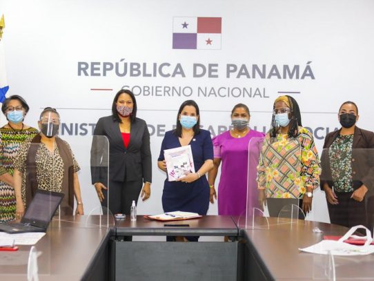 Ministra Castillo sostiene reunión con mujeres de partidos políticos