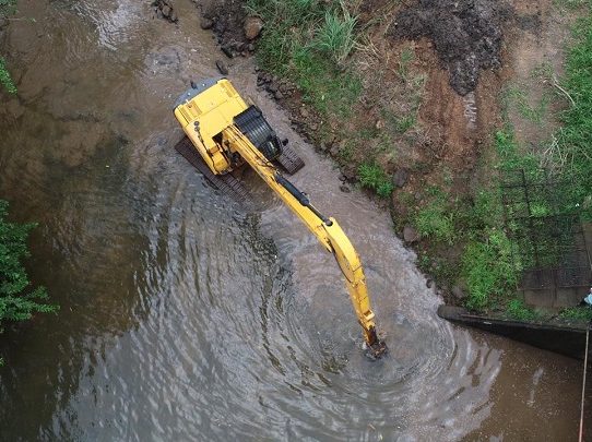 Avanzan trabajos de mantenimiento en planta potabilizadora de La Chorrera