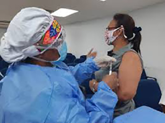 Panamá ha aplicado 953,508 dosis de vacuna contra el coronavirus