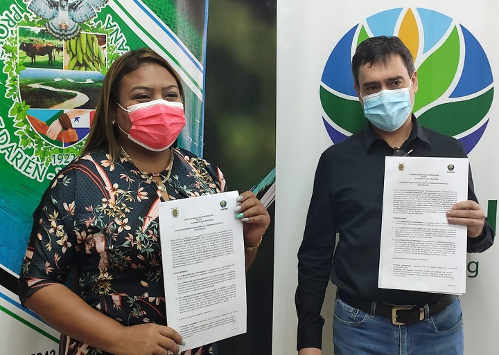 ANCON y la alcaldía de Pinogana - Darién, firman convenio para afrontar retos ambientales de la región