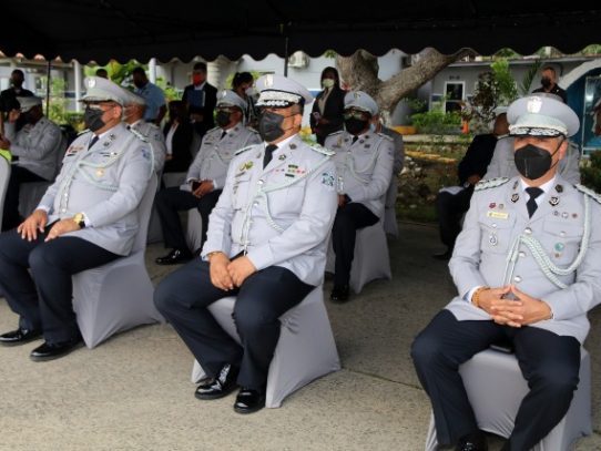 Policía Nacional realiza cambios de mandos en la institución