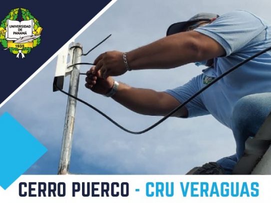 UP estableció servicio de fibra óptica en Cerro Puerco