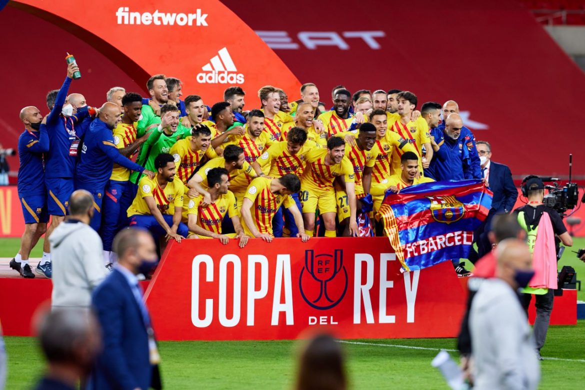 El Barça gana la Copa del Rey con un Messi estelar