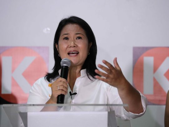 Keiko Fujimori accede a segunda vuelta en Perú