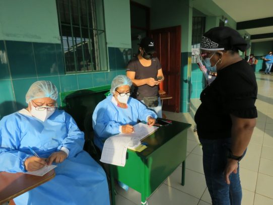 Más de 24 mil personas han sido vacunadas en Arraiján
