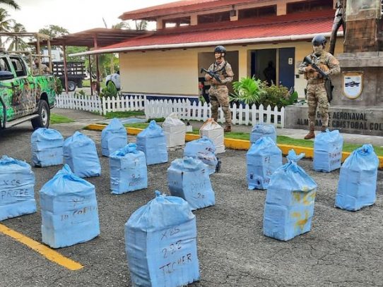 Operación Caribe Dos" logra incautar mas de 22 toneladas de drogas en Colón