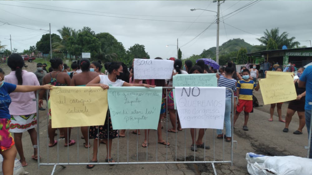 Moradores de Alto Bayano exigen el reconocimiento de su cacique electo