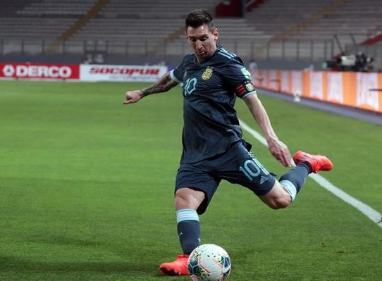 Lionel Messi: "Estoy contento de estar con la selección otra vez"