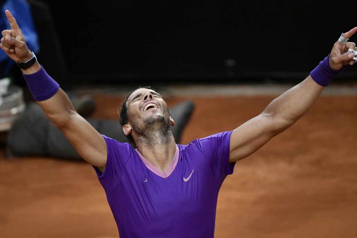 Nadal derrotó a Djokovic y conquistó su décima corona en Roma