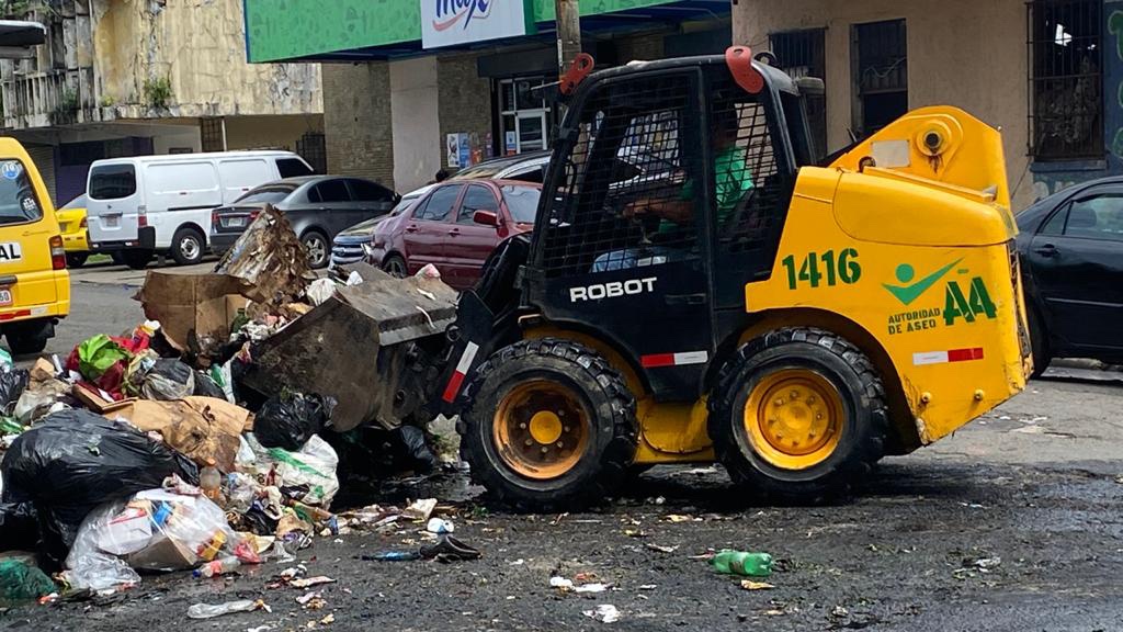 AAUD: Paro de labores de 3 días acumuló 3,600 toneladas de basura