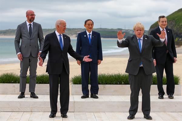 Biden pone el foco en China en el G7 y apuesta por un gran plan de infraestructura