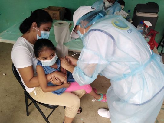 PAI contabiliza 621,721 vacunas aplicadas contra la influenza en el país
