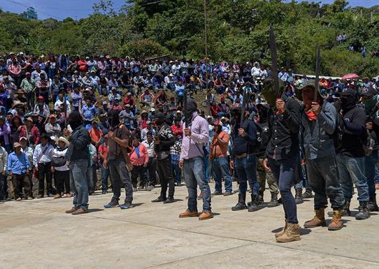 Indígenas respaldan a un nuevo grupo civil armado en el estado mexicano de Chiapas