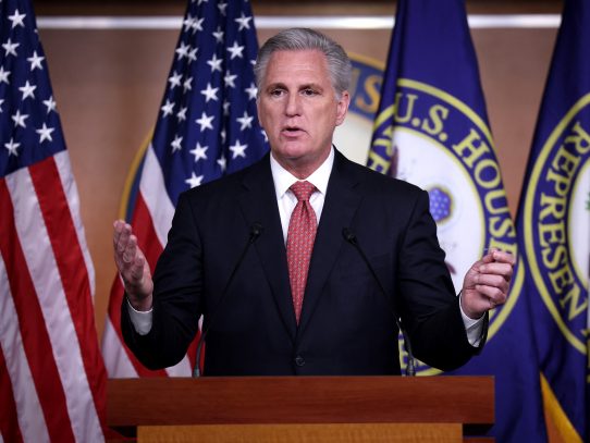 Líder republicano urge a levantar receso de Cámara de EE.UU. para abordar crisis de Afganistán