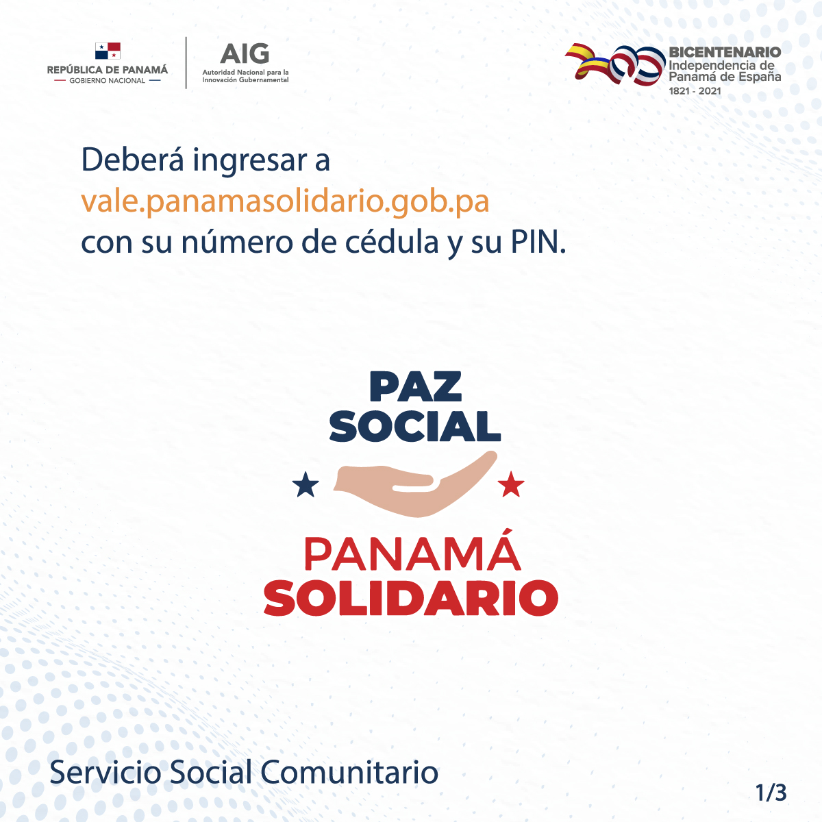 Servicio Comunitario Solidario