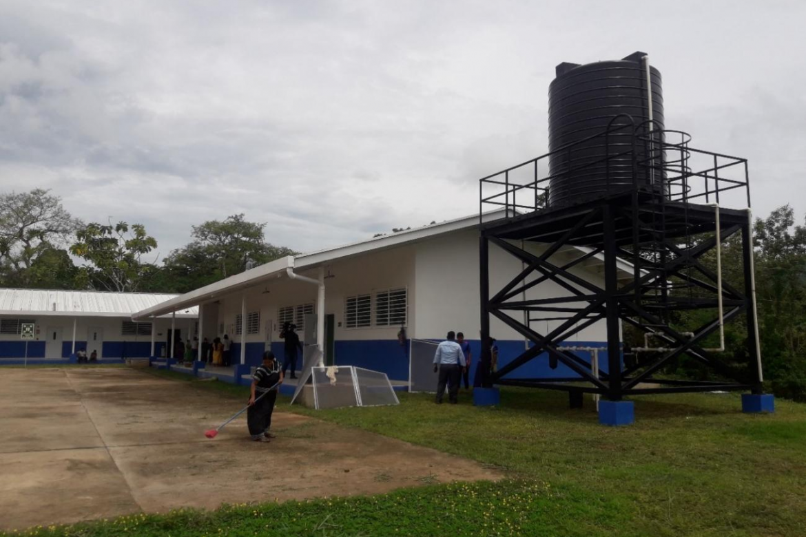 Unas 102 juntas comunales desarrollan proyectos de tanques de reserva de agua en escuelas