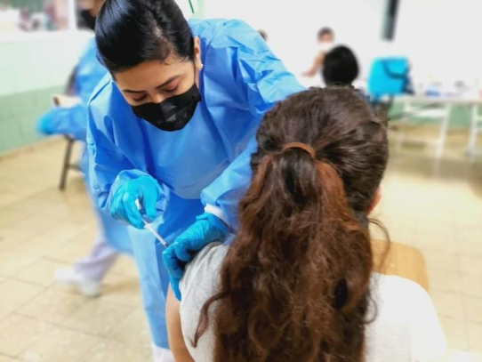 Inició operaciones nuevo centro de vacunación contra la Covid-19 en Juan Díaz