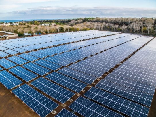 Ecuador instalará proyecto fotovoltaico de 14,8 MW en Galápagos