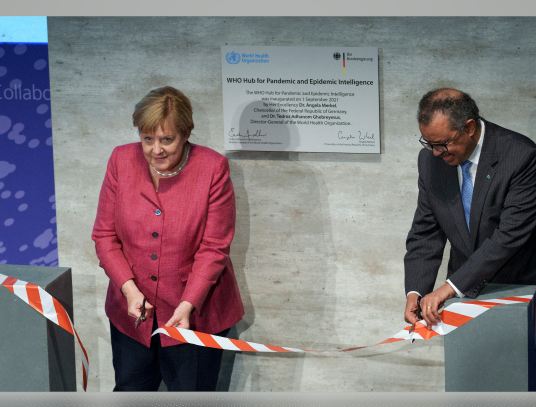 OMS inaugura en Berlín un centro de investigación y detección de epidemias