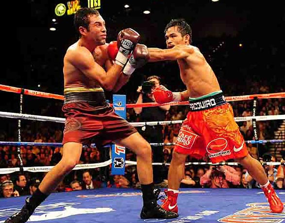 De La Hoya a Márquez: los grandes combates de Manny Pacquiao