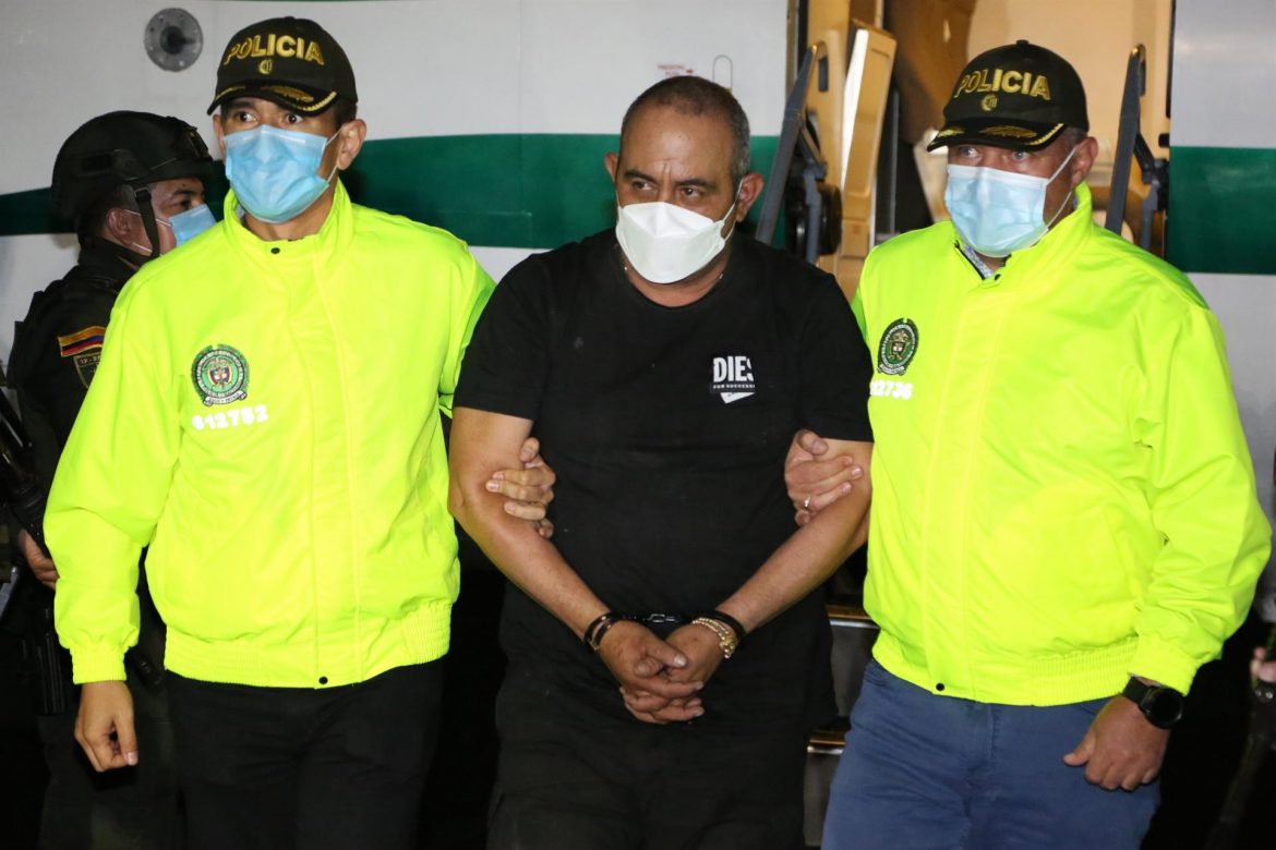 Colombia recibe pedido de extradición de Otoniel tras su captura en octubre