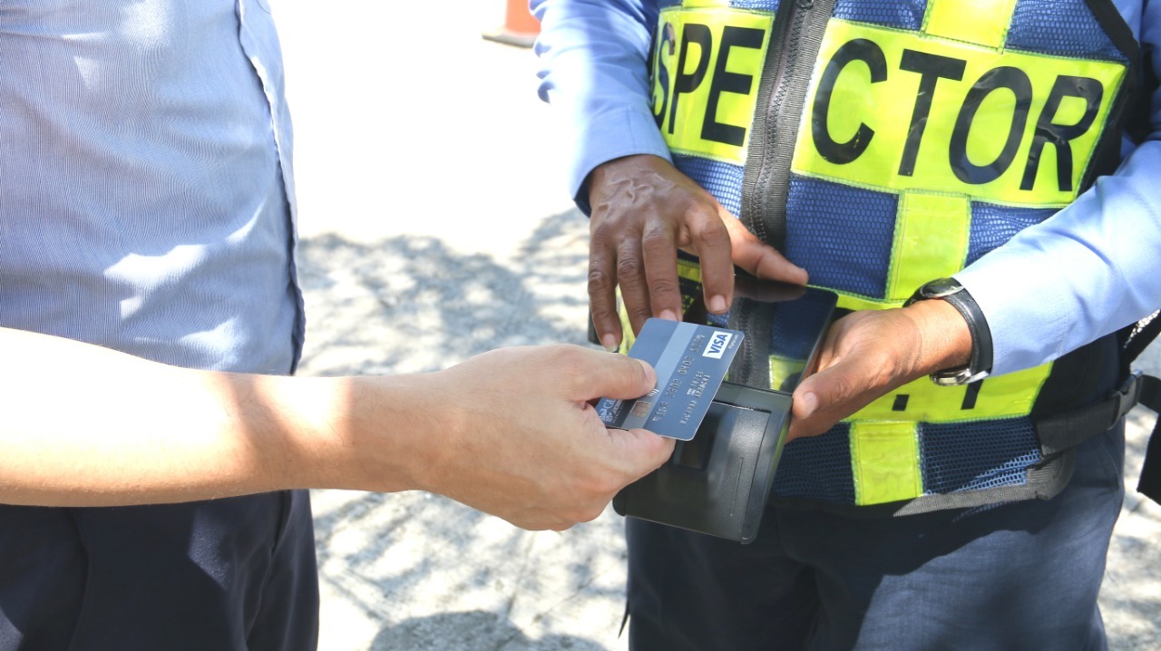 Boletereas electrónicas de la ATTT